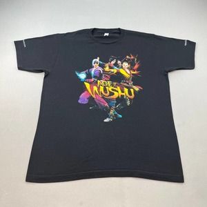 Age of Wushu Video Game T-Shirt Adult Large Black Snail Gaming RPG Promo Release